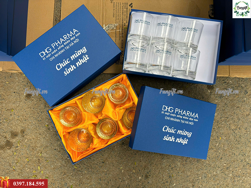 Bộ bình ly thuỷ tinh giá rẻ Hà Nội