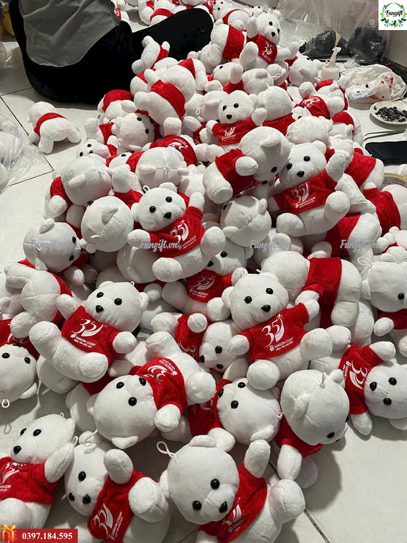 Cơ sở sản xuất gấu teddy in tên giá rẻ