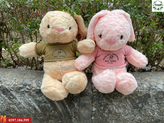 Quà tặng thỏ bông dễ thương