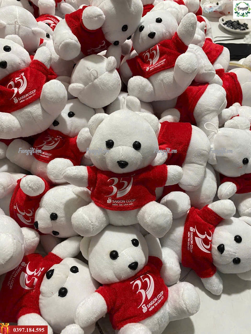 Sản xuất gấu teddy móc khóa