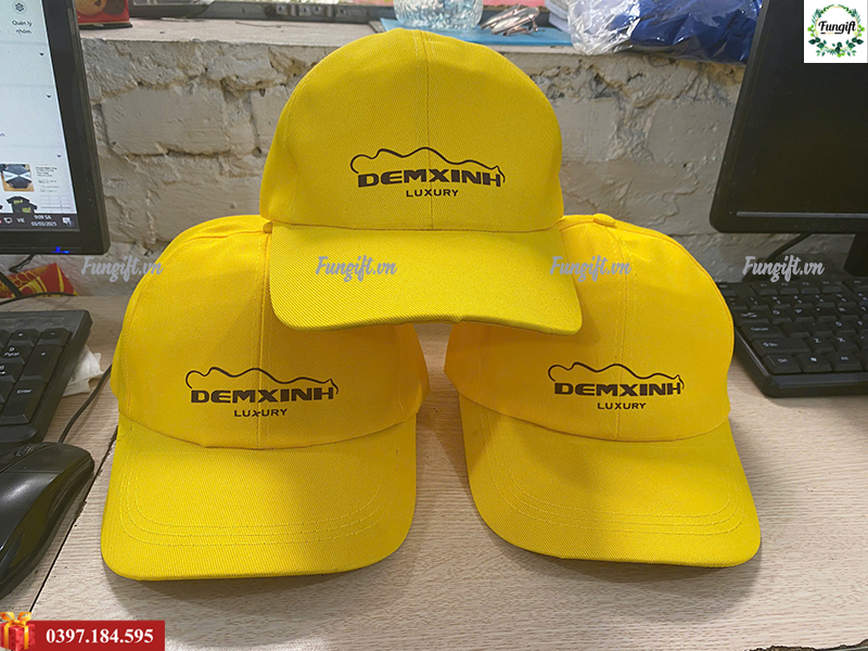 Mũ lưỡi trai đồng phục in logo