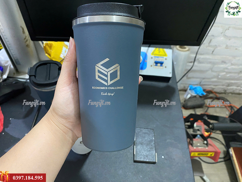 Ly giữ nhiệt quà tặng in khắc logo theo yêu cầu