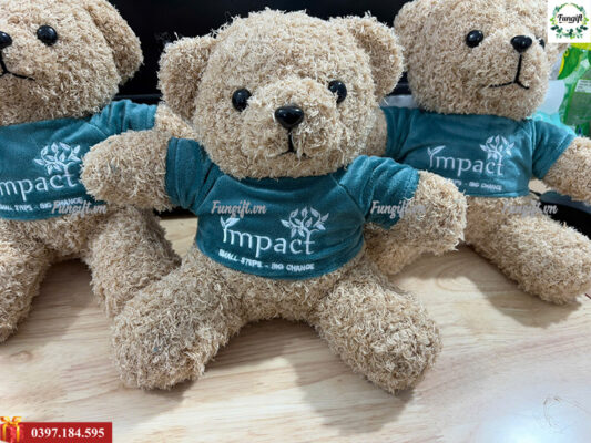 Công ty gấu bông thêu theo yêu cầu