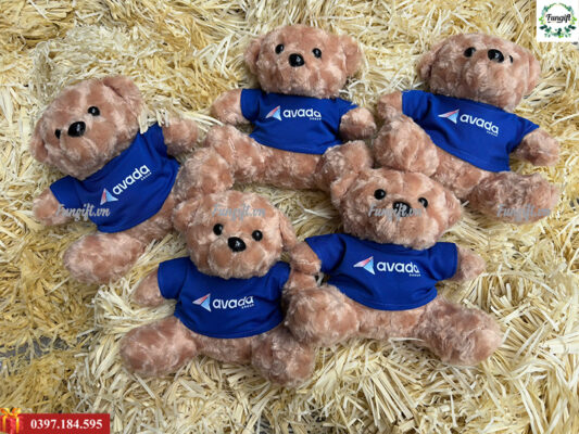 Đặt gấu bông in logo giá rẻ