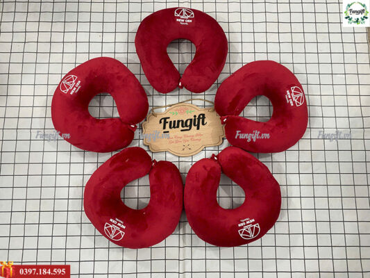 Gối kê cổ du lịch in logo công ty