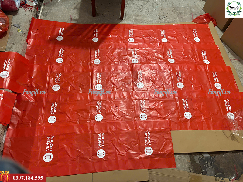 In logo lên túi bóng túi hột xoài