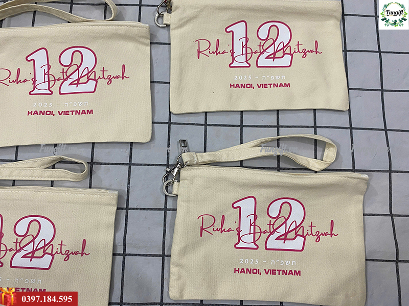 May túi bút vải giá rẻ