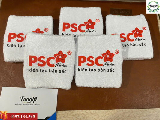 Băng đô đeo tay in logo doanh nghiệp