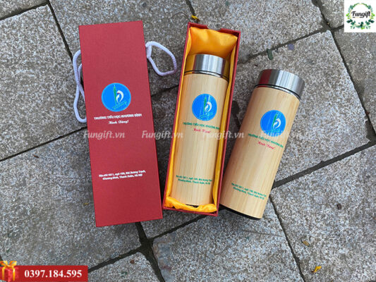 Bình giữ nhiệt in hình theo yêu cầu