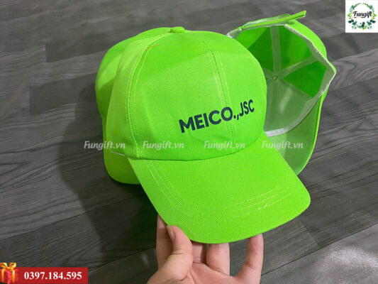 In mũ lưỡi trai theo yêu cầu