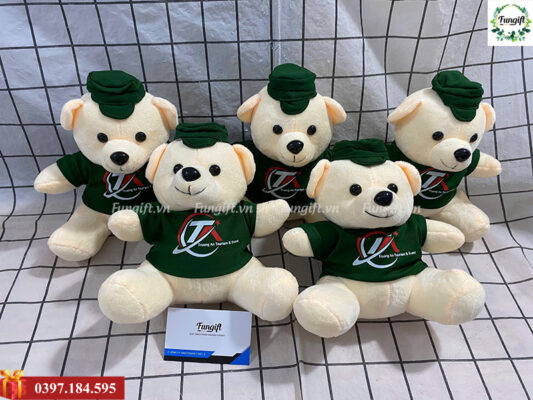 Quà tặng gấu bông in logo