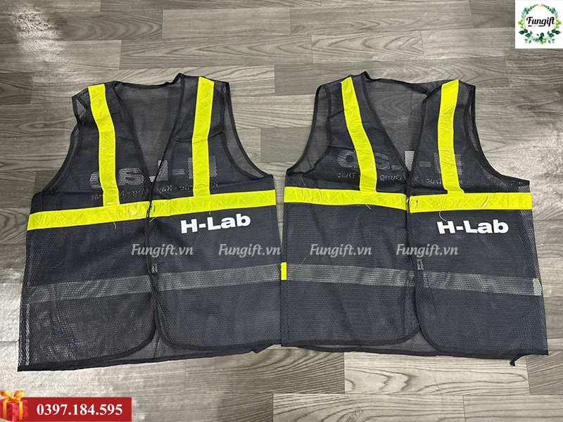 Áo gile đồng phục bảo hộ lao động có phản quang
