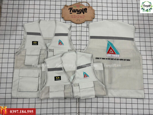 Áo gile phản quang cho kỹ sư