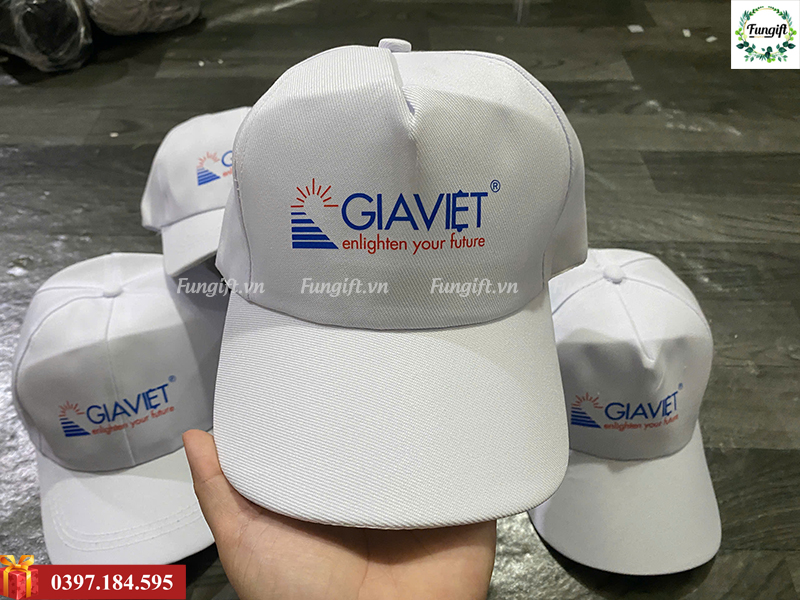Đặt in logo mũ lưỡi trai, nón kết theo yêu cầu