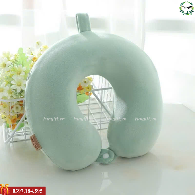 Gối cao su non chữ U