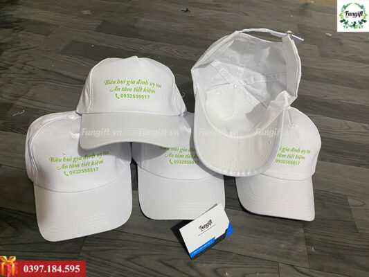 In mũ theo yêu cầu