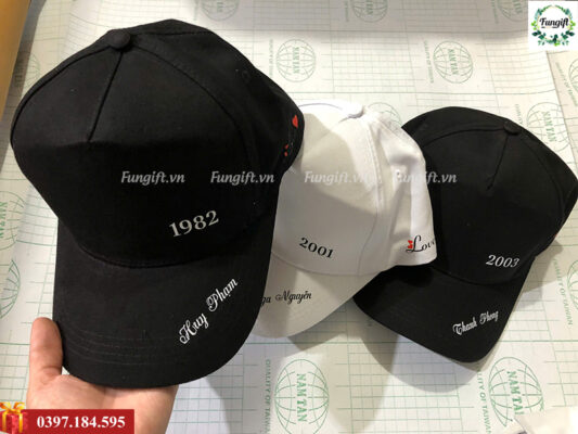 Làm mũ lưỡi trai theo yêu cầu Hà Nội