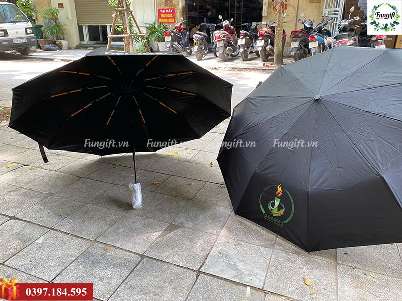 Ô dù cầm tay in logo số lượng lớn