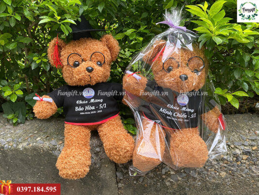 Xưởng nhận làm gấu bông tốt nghiệp theo yêu cầu