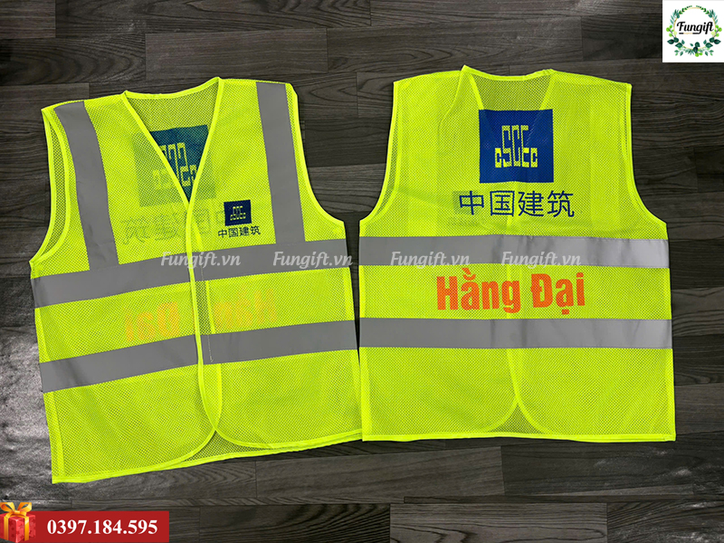 Áo lưới phản quang áo gile kỹ sư