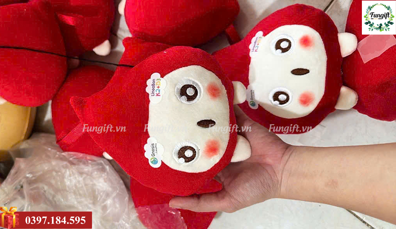 Gấu bông thiết kế riêng theo thương hiệu