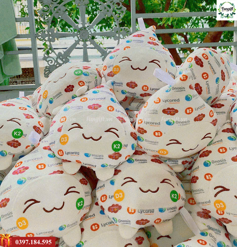 Làm gấu bông thương hiệu cho doanh nghiệp