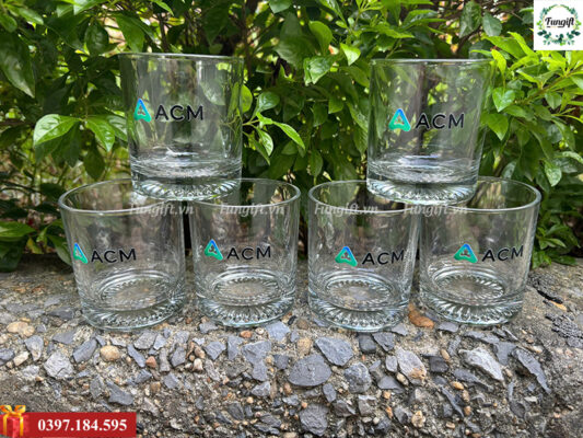Xưởng in cốc thuỷ tinh làm quà tặng sự kiện
