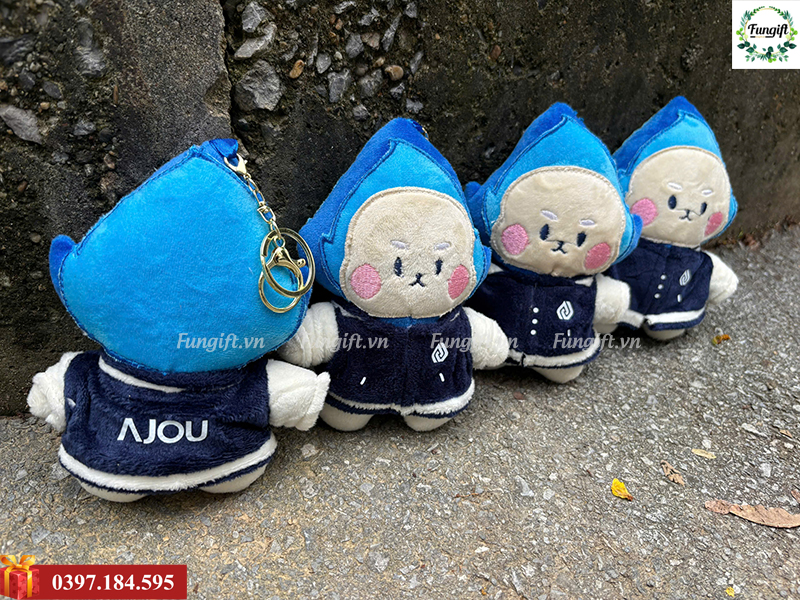 Xưởng may móc khoá thú bông theo yêu cầu