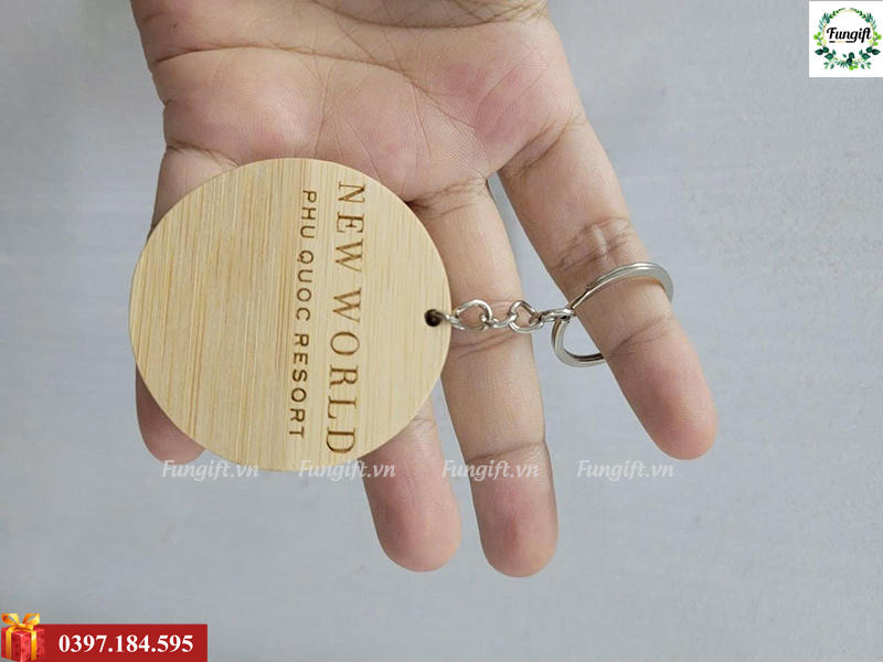 Xưởng sản xuất móc khoá gỗ