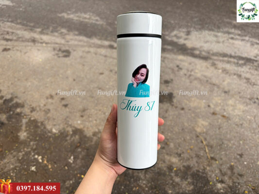 Bình giữ nhiệt in hình theo yêu cầu