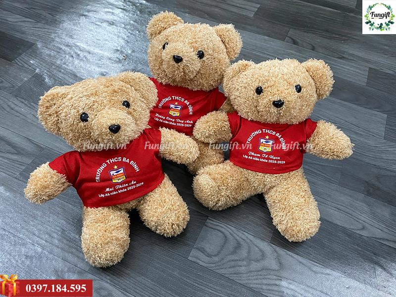 Đặt làm gấu bông theo yêu cầu Hà Nội