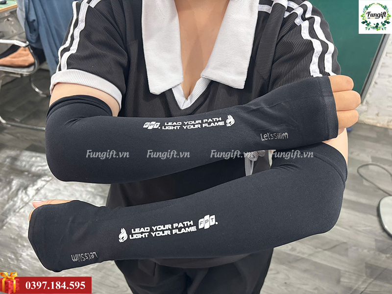 Găng tay chống nắng sự kiện in logo làm quà tặng