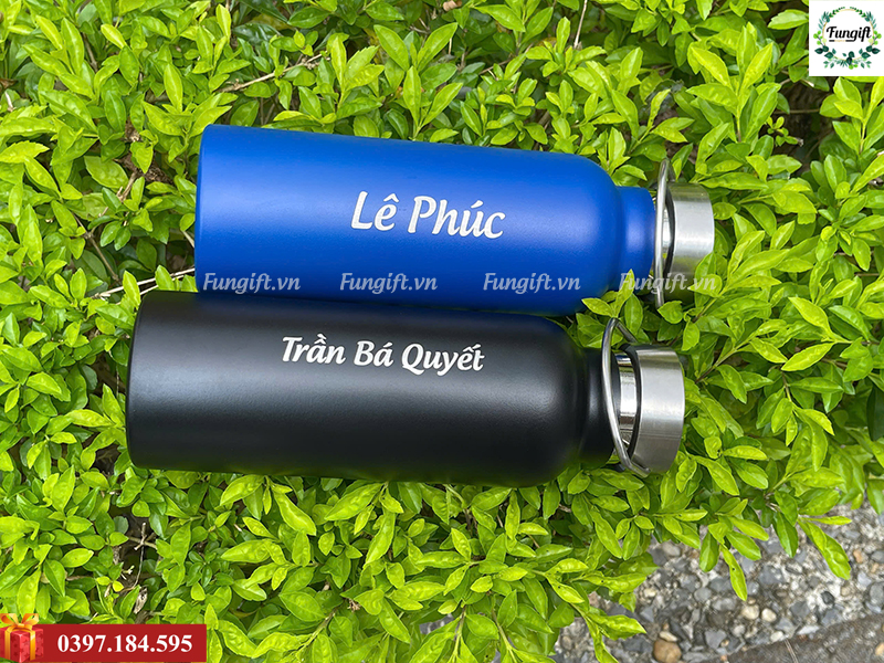 Dịch vụ khắc tên bình giữ nhiệt