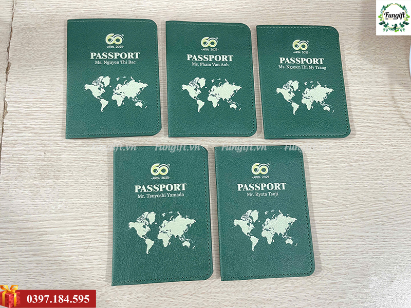 Ví đựng passport quà tặng