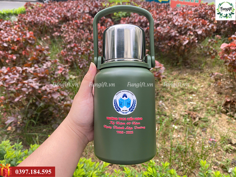 Bình giữ nhiệt quà tặng in logo