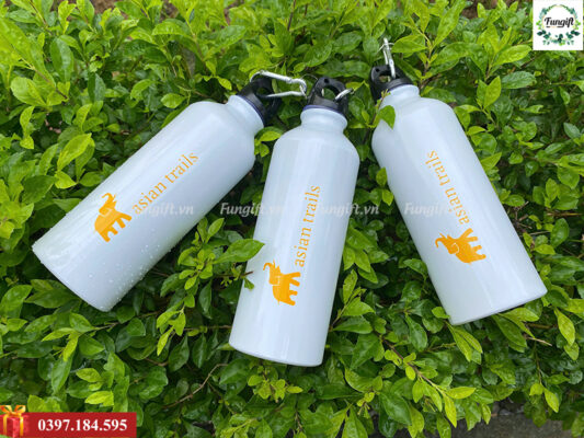 Bình nước quảng cáo in logo theo yêu cầu