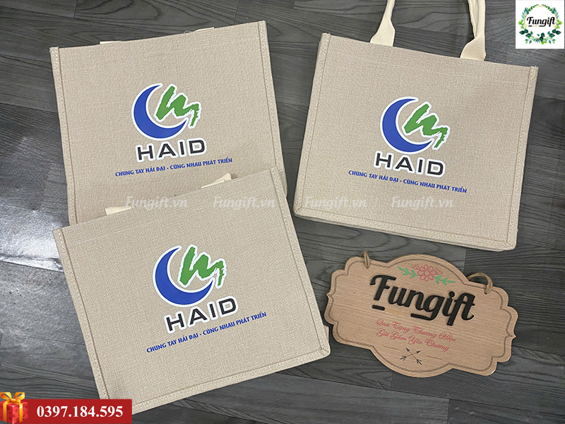 Công ty sản xuất túi vải đay quà tặng giá rẻ