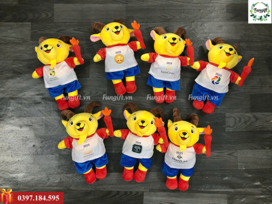 Gấu bông mascot theo yêu cầu doanh nghiệp