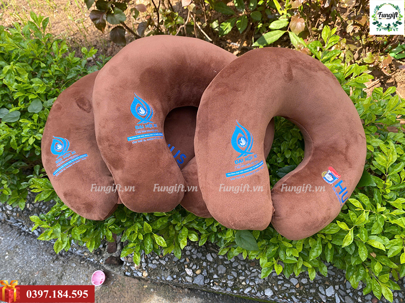 Gối kê cổ in logo theo yêu cầu
