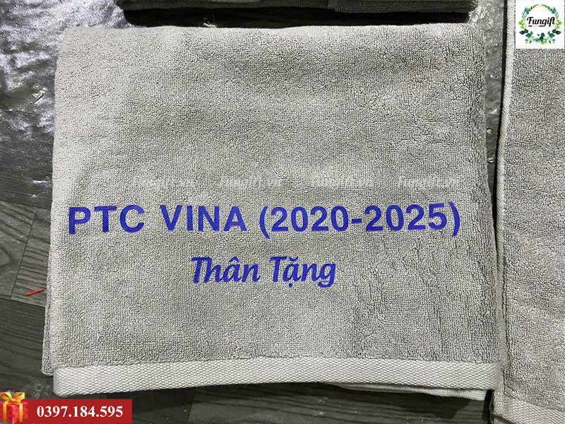 In khăn tắm theo yêu cầu