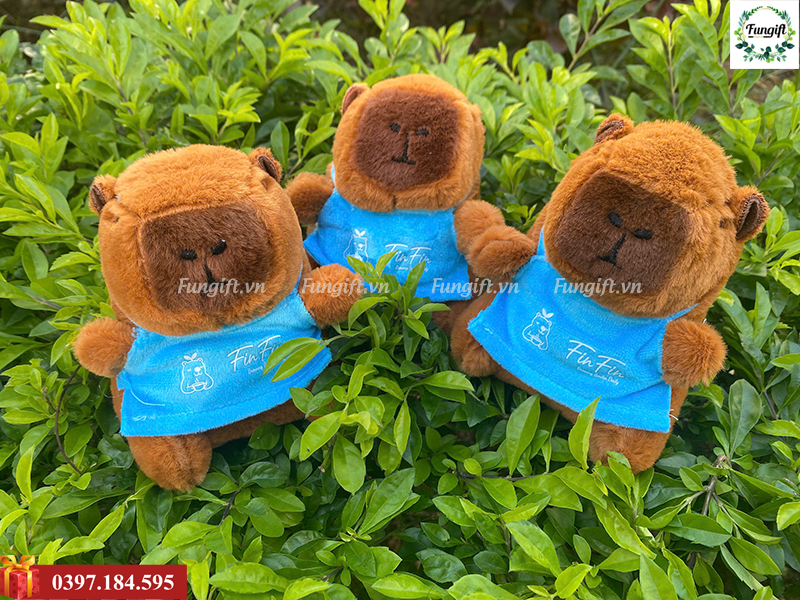 Cung cấp móc khóa capybara in logo