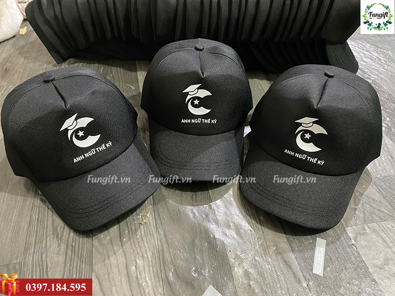 Đặt hàng nón kết in logo số lượng lớn