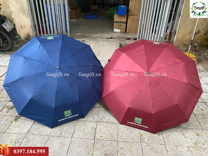 In logo lên ô dù giá rẻ