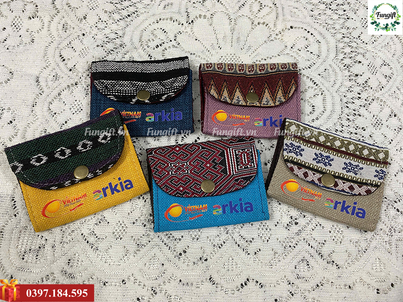 Mẫu túi đựng thổ cẩm in logo