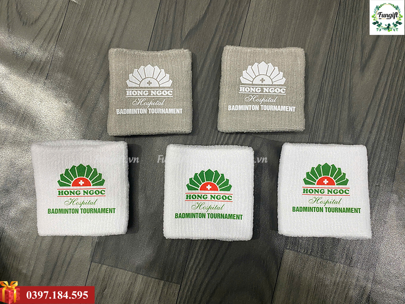 Băng đô thể thao đeo tay in logo