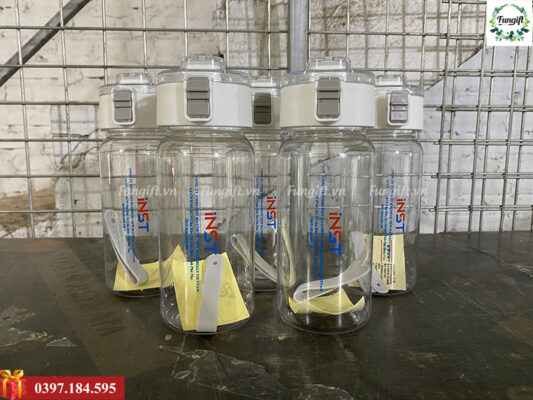 Bình nước in logo công ty