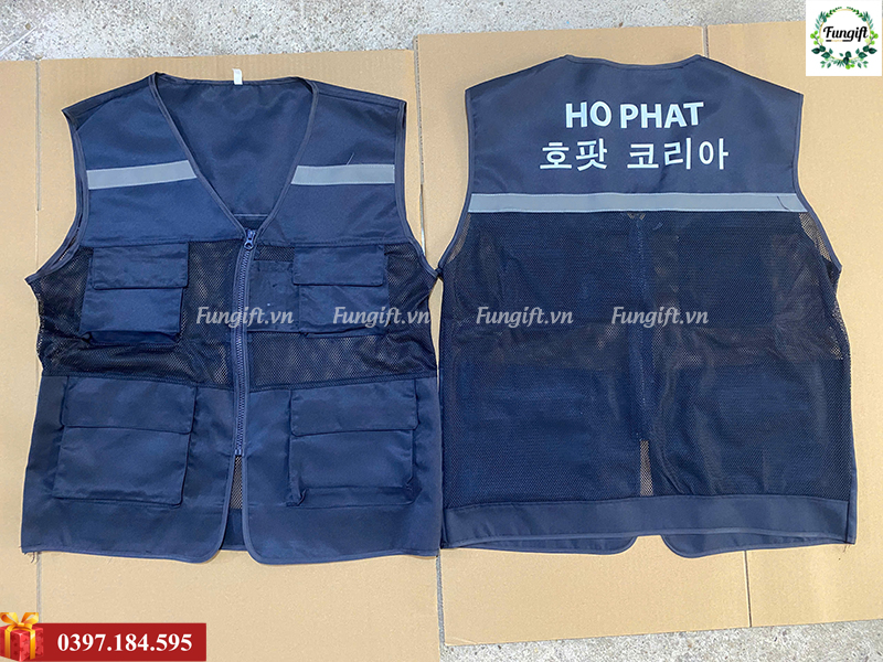 Đồng phục bảo hộ lao động may sẵn in logo công ty theo yêu cầu