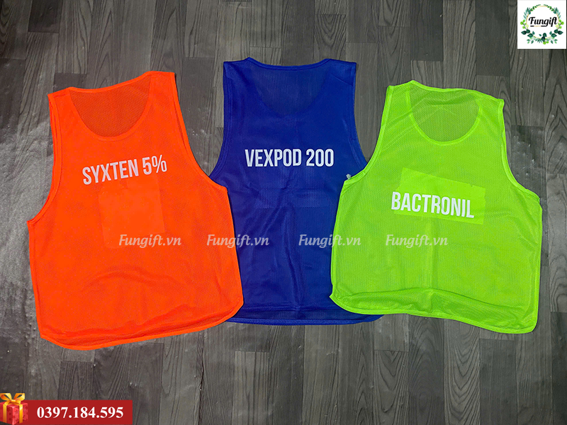 In logo giá rẻ áo bib thể thao