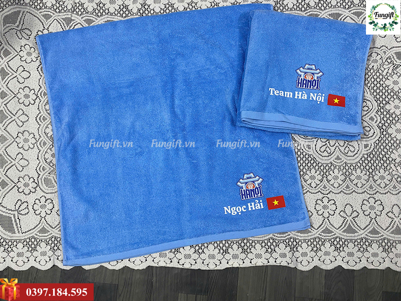 Khăn tắm quà tặng đặt theo yêu cầu