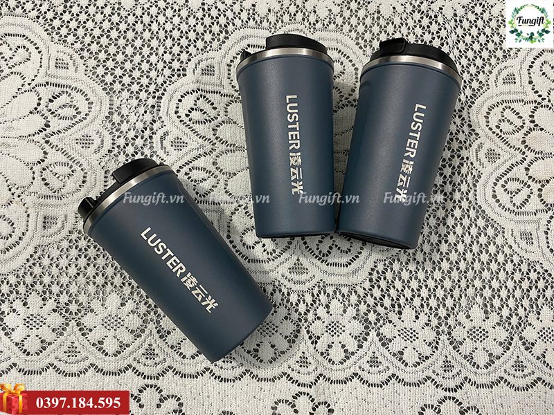 Ly giữ nhiệt in logo làm quà tặng thương hiệu